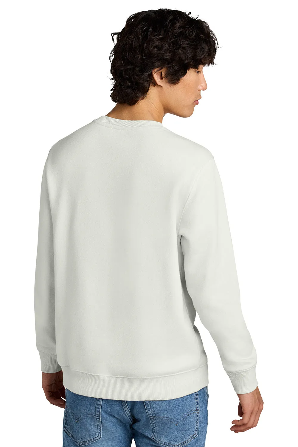 District Herren Perfektes Gewicht Fleece Pullover - Onyx Weiß