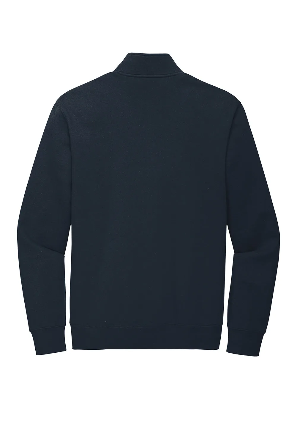 District Herren Sehr Wichtiger 1/4-Zip Sweatshirt mit Beuteltasche - Neu Navy Blau