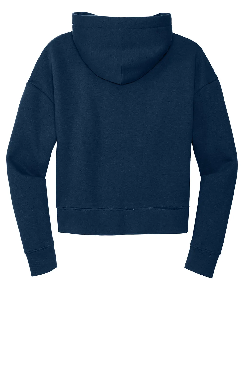 District Damen V.I.T. Fleece Kapuzenpullover Hoodie - Neu Marineblau