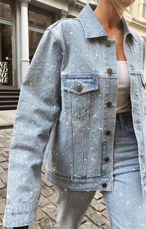 Dover Denim Jacket ~ Verzierter Indigo