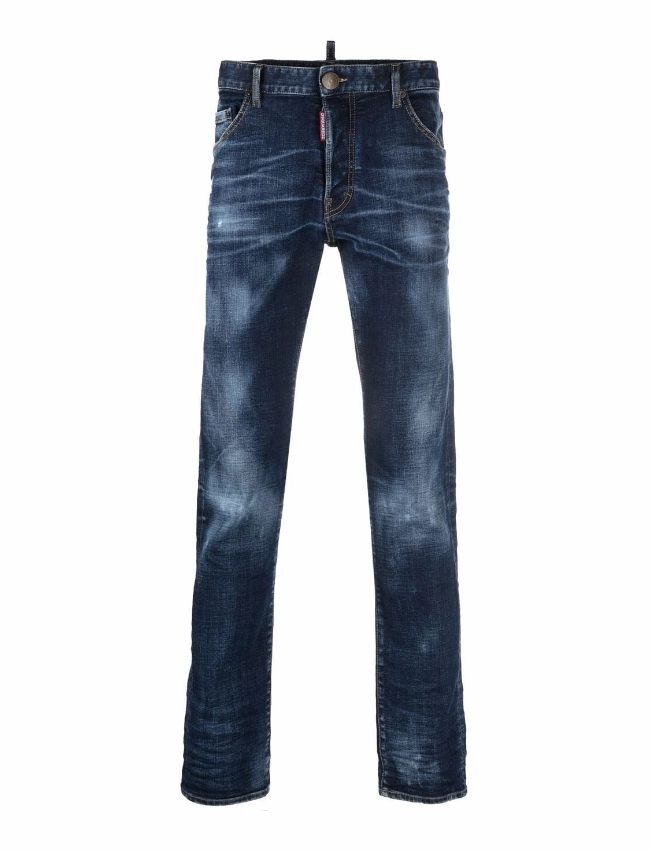 Dsquared2 Dunkelblaue Clean-Wash-Cool-Guy-Jeans