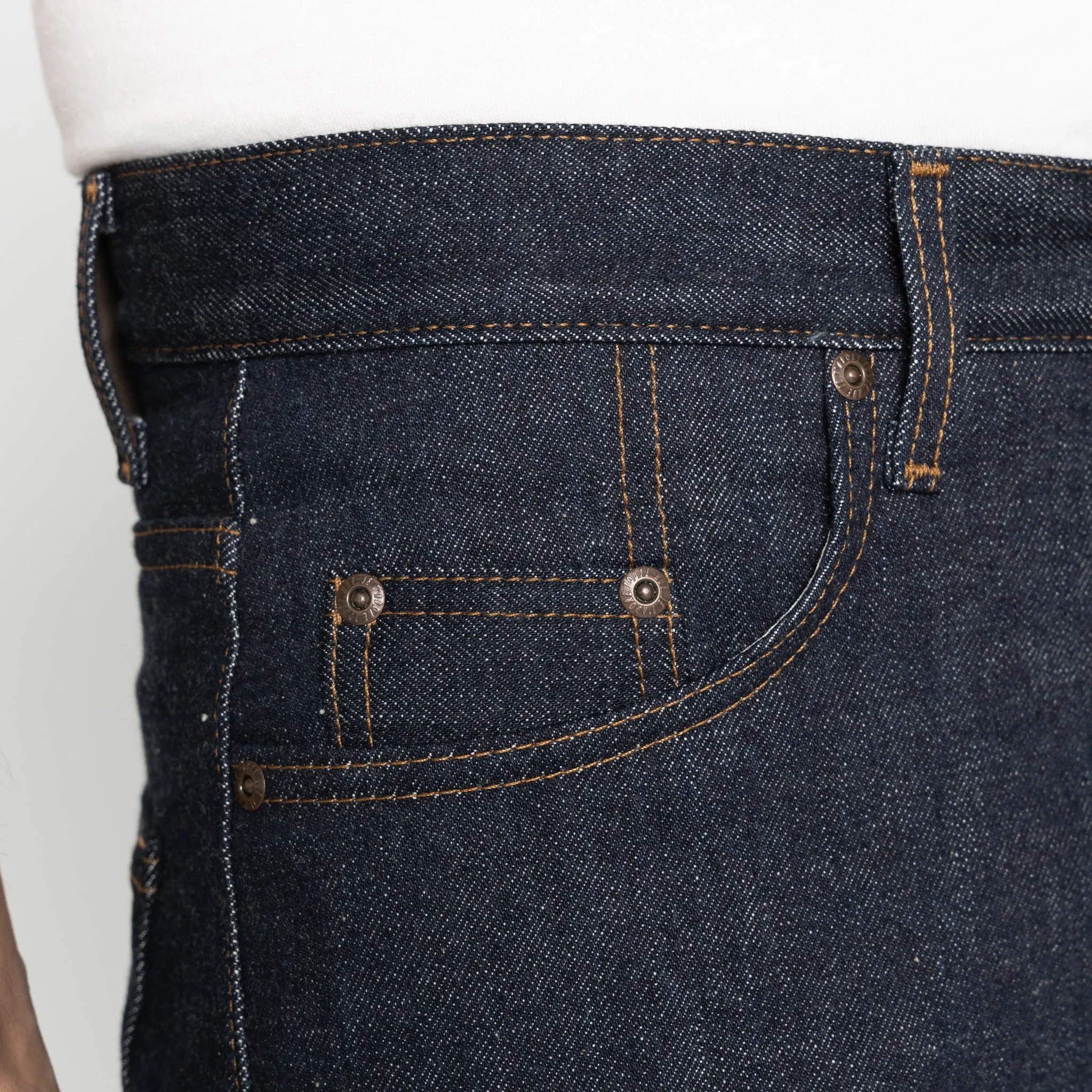 Easy Guy - Blauer Wave-Selvedge