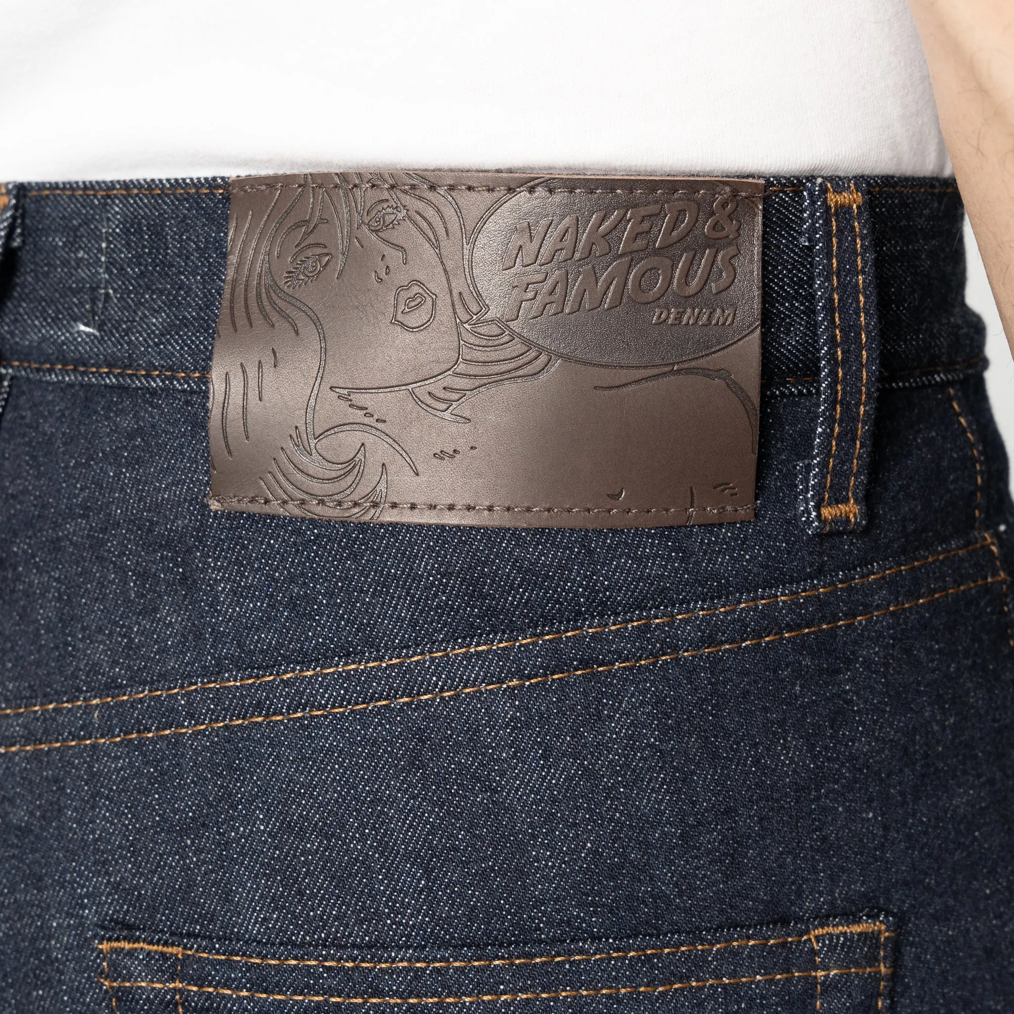 Easy Guy - Blauer Wave-Selvedge