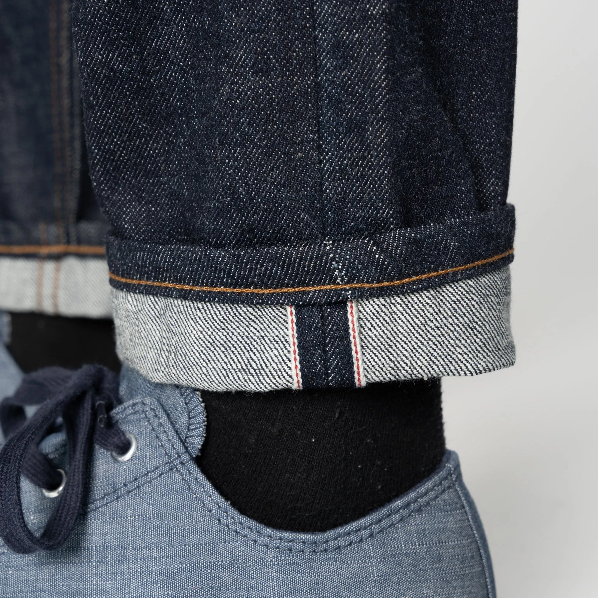 Easy Guy - Blauer Wave-Selvedge