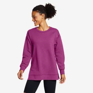 Eddie Bauer Women's Motion Cozy Camp Long-Sleeve Tunic - Deep Magenta Eddie Bauer
