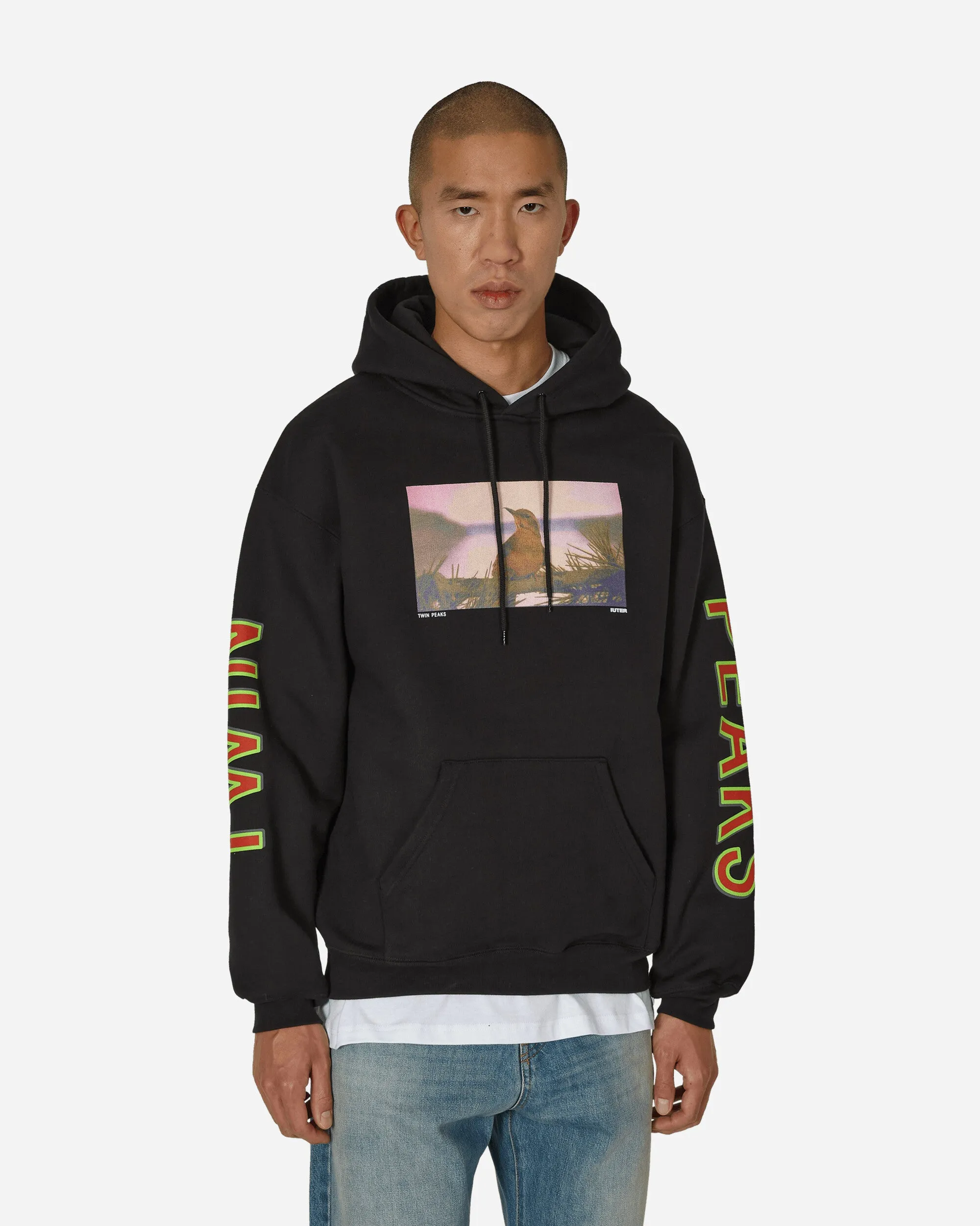 Böse Kapuzenpullover Schwarz