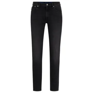 Extra-schlanke Jeans in Stonewashed-Stretch-Denim