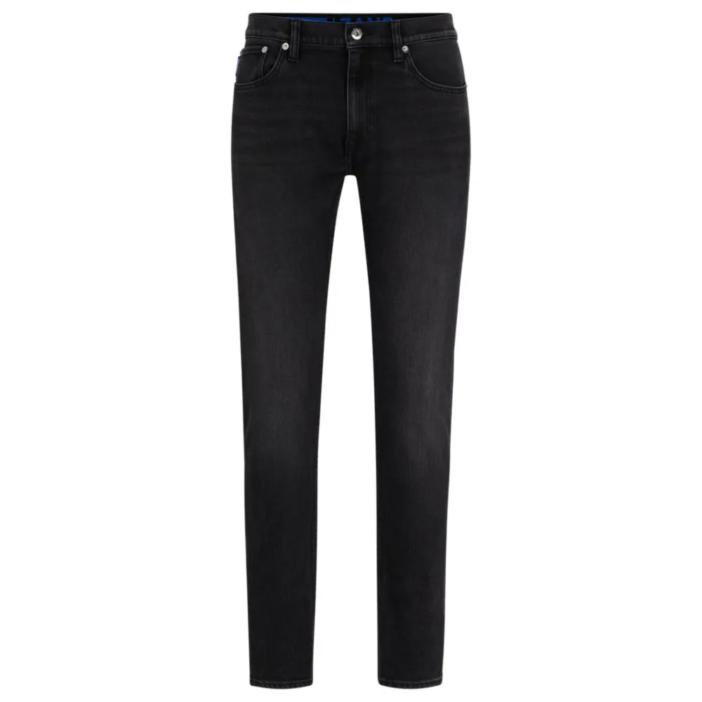 Extra-schlanke Jeans in Stonewashed-Stretch-Denim