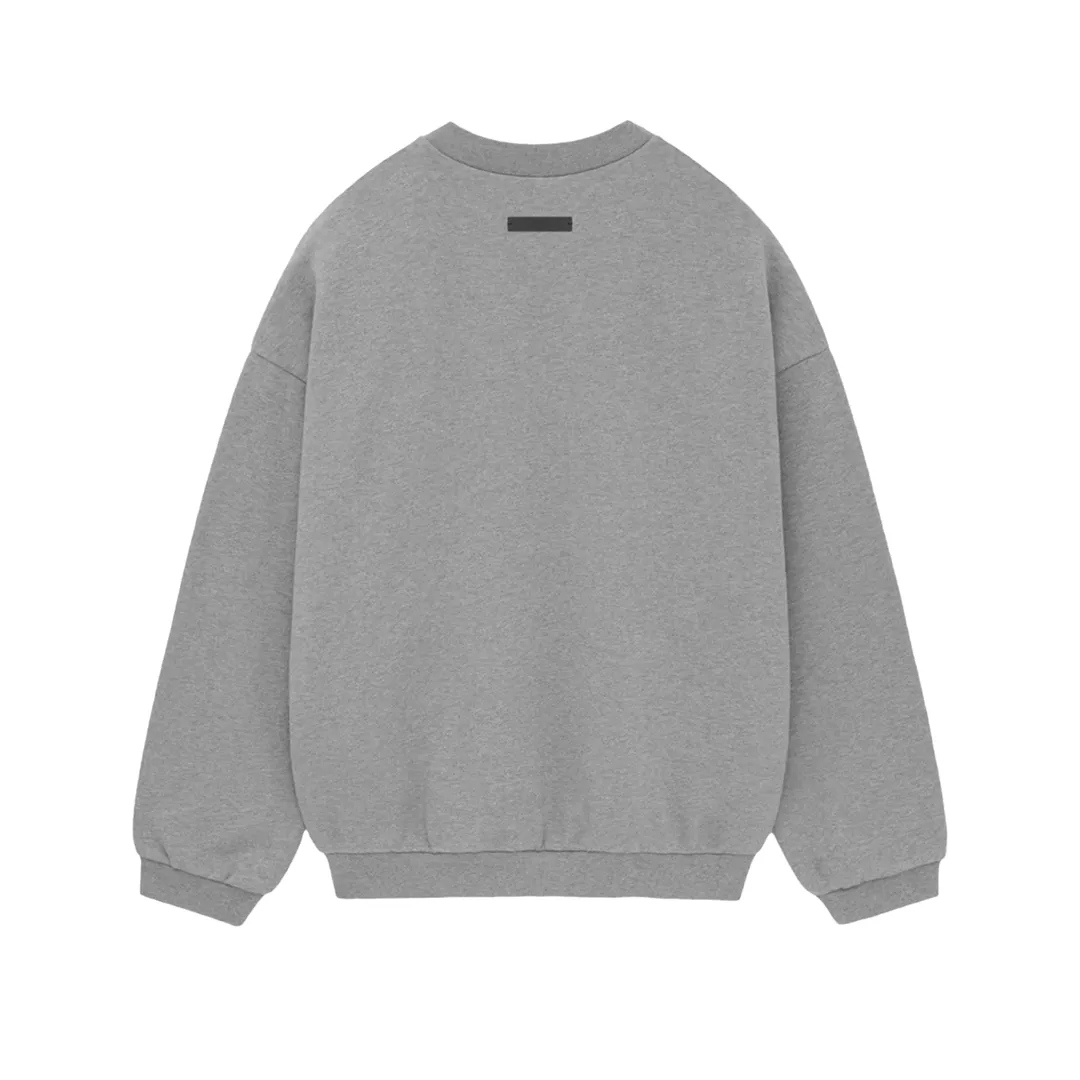 Fear of God Essentials Fleece Crewneck Dunkelgrau meliert