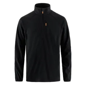 Fjällräven Ovik Lite Fleece Halbzip Schwarz