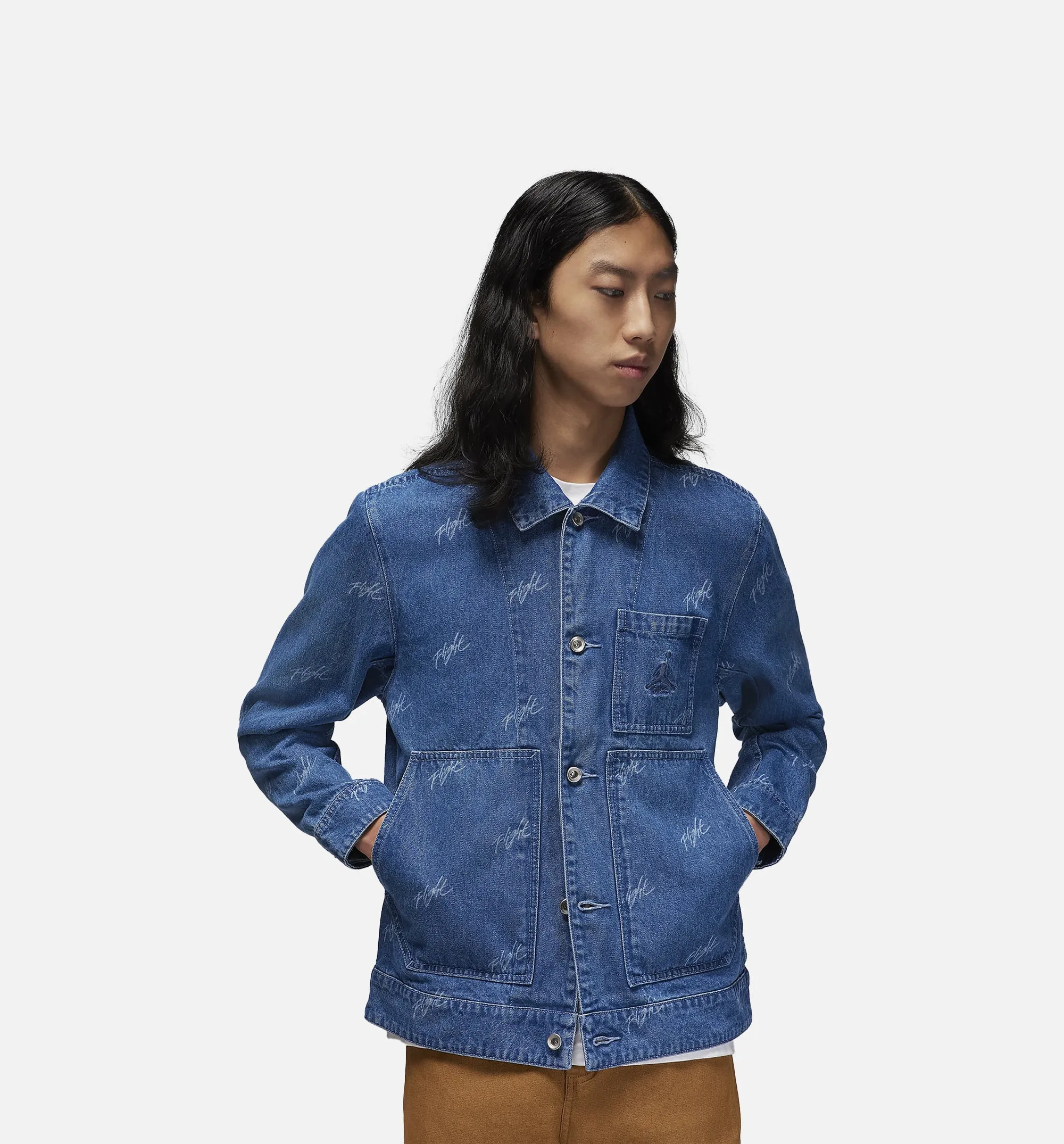 Flight Heritage Denim Herrenjacke - Blau