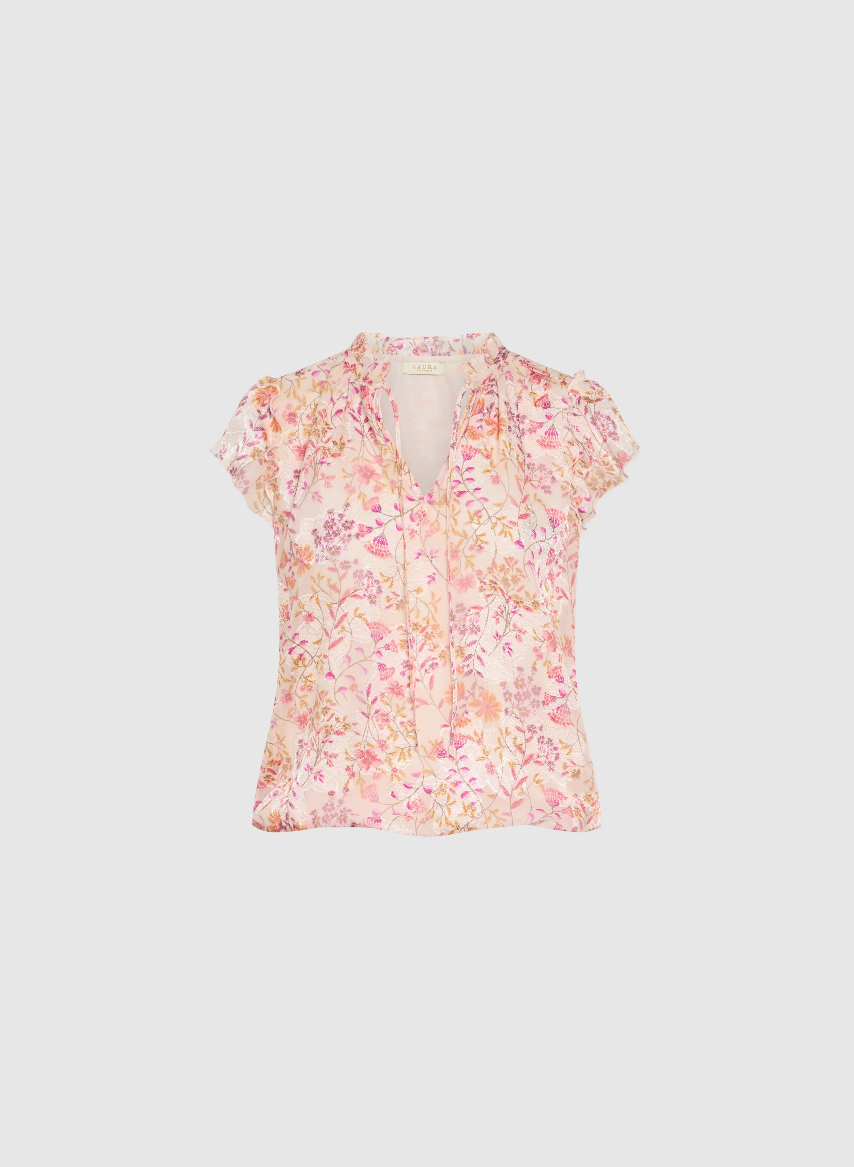 Bluse mit Blumenmuster