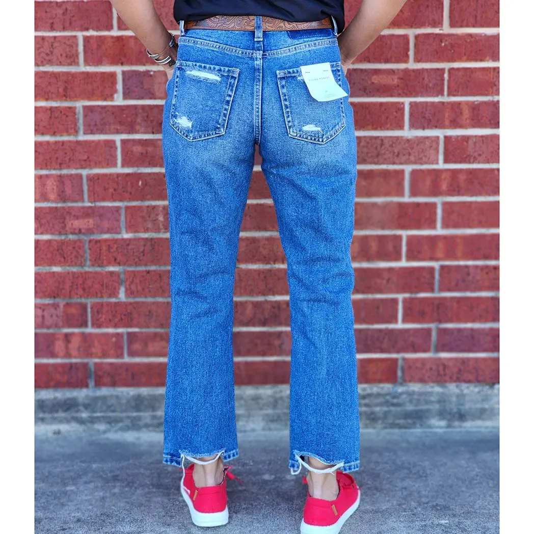 Flying Monkey High-Rise Gerade Lolita-Jeans