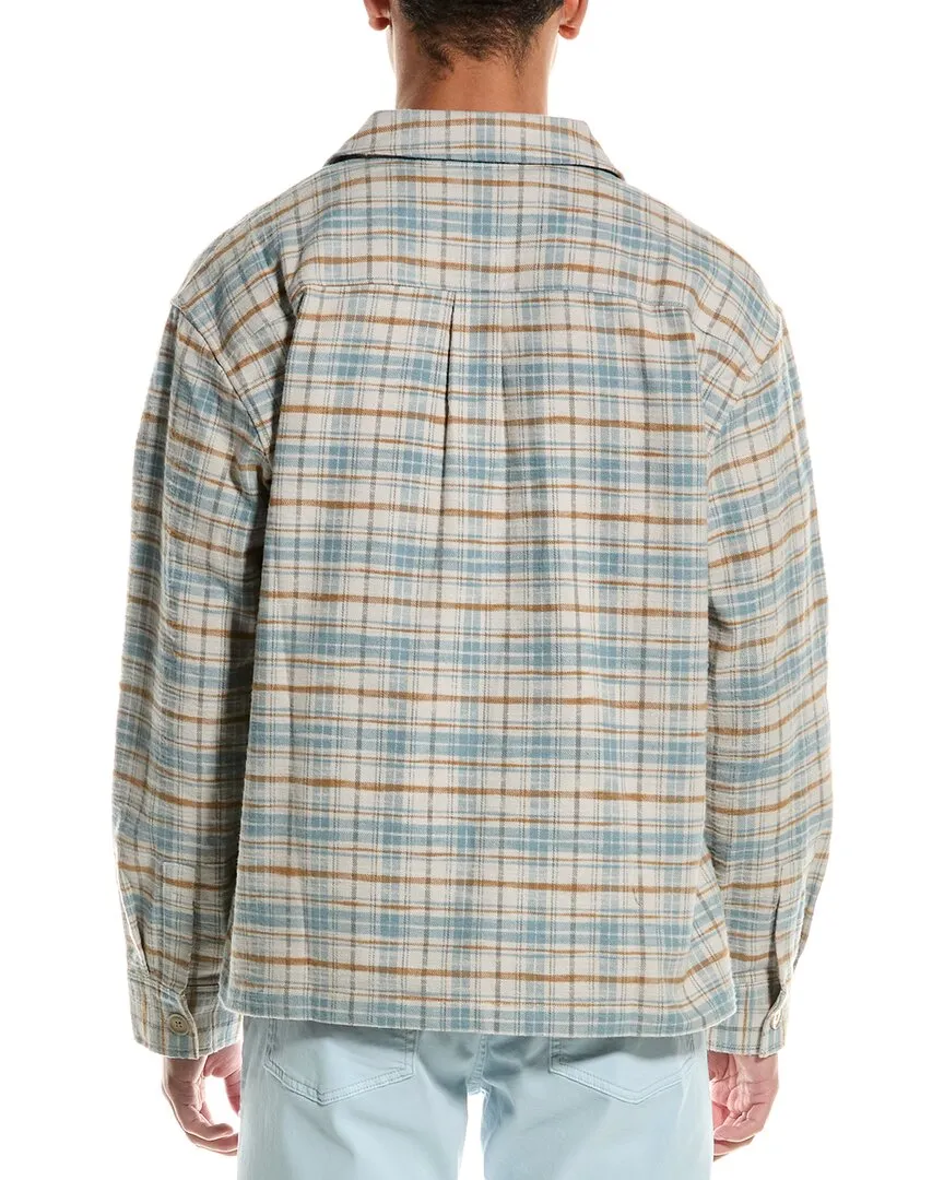 FRAME Denim Relaxed Karo Hemdjacke