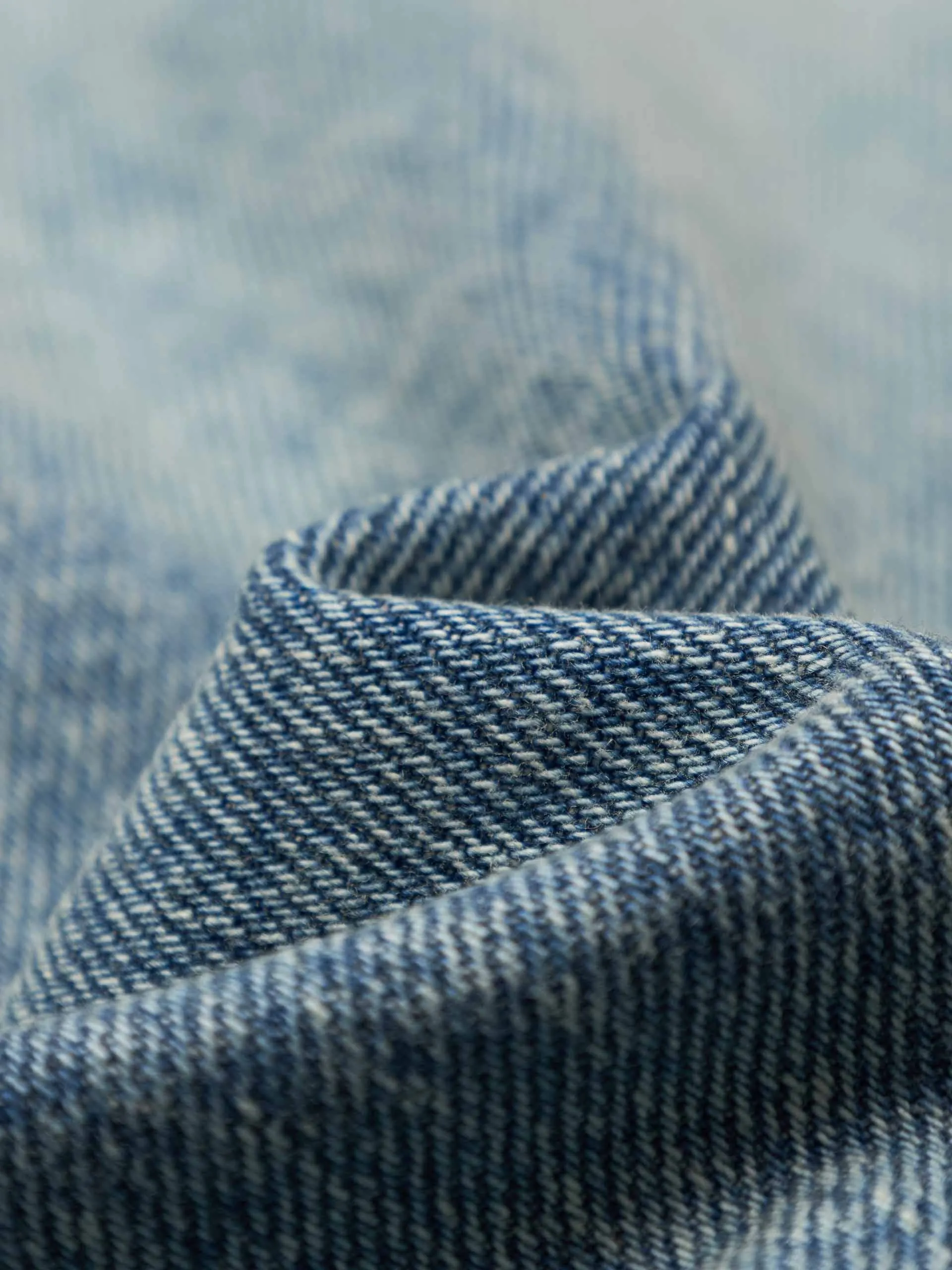 Denim-Jacke mit Fronttasche