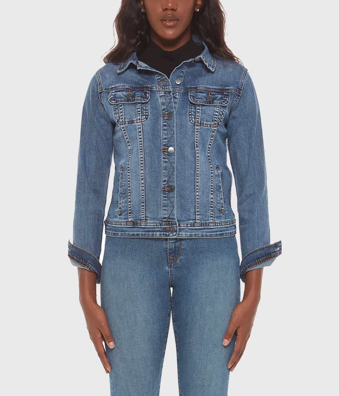 Gabriella-RCB Klassische Denim-Jacke