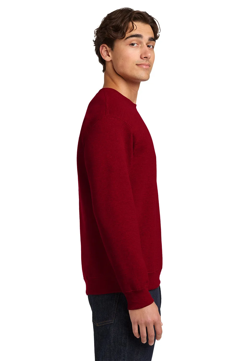 Gildan Herren Fleece Pullover mit Pillenresistenz - Antik-Kirschrot
