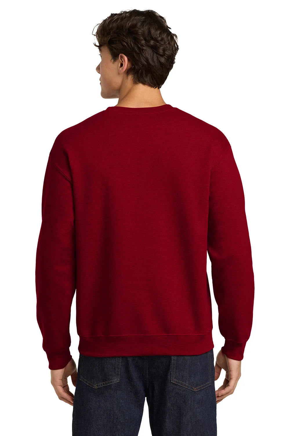 Gildan Herren Fleece Pullover mit Pillenresistenz - Antik-Kirschrot