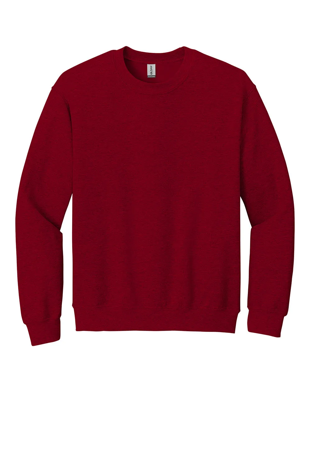 Gildan Herren Fleece Pullover mit Pillenresistenz - Antik-Kirschrot