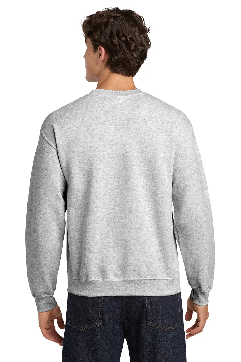 Gildan Herren Fleece Crewneck Sweatshirt mit Pillenresistenz - Aschgrau