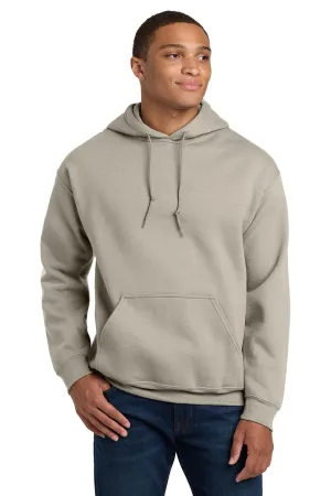Gildan Herren Kapuzenpullover mit pillenresistentem Stoff und Kangaroo-Tasche - Sand