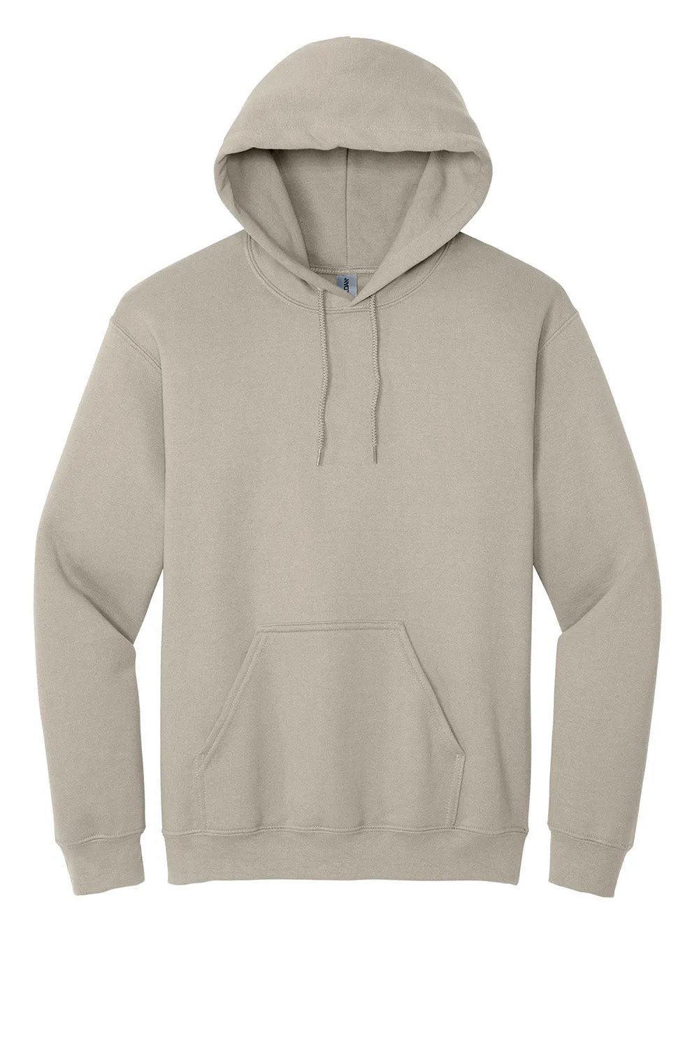 Gildan Herren Kapuzenpullover mit pillenresistentem Stoff und Kangaroo-Tasche - Sand