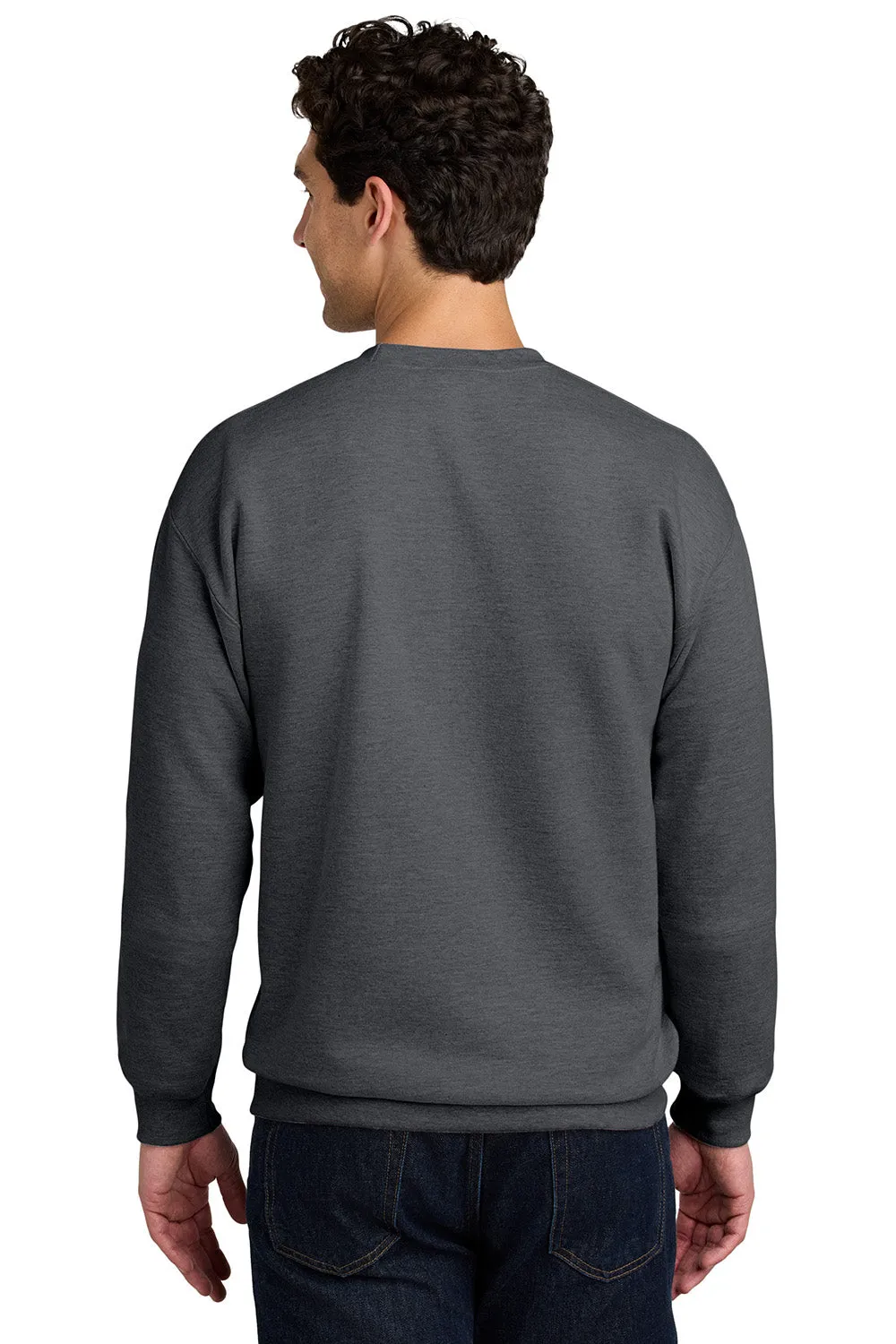 Gildan Herren Softstyle Crewneck Sweatshirt - Heather Dunkelgrau