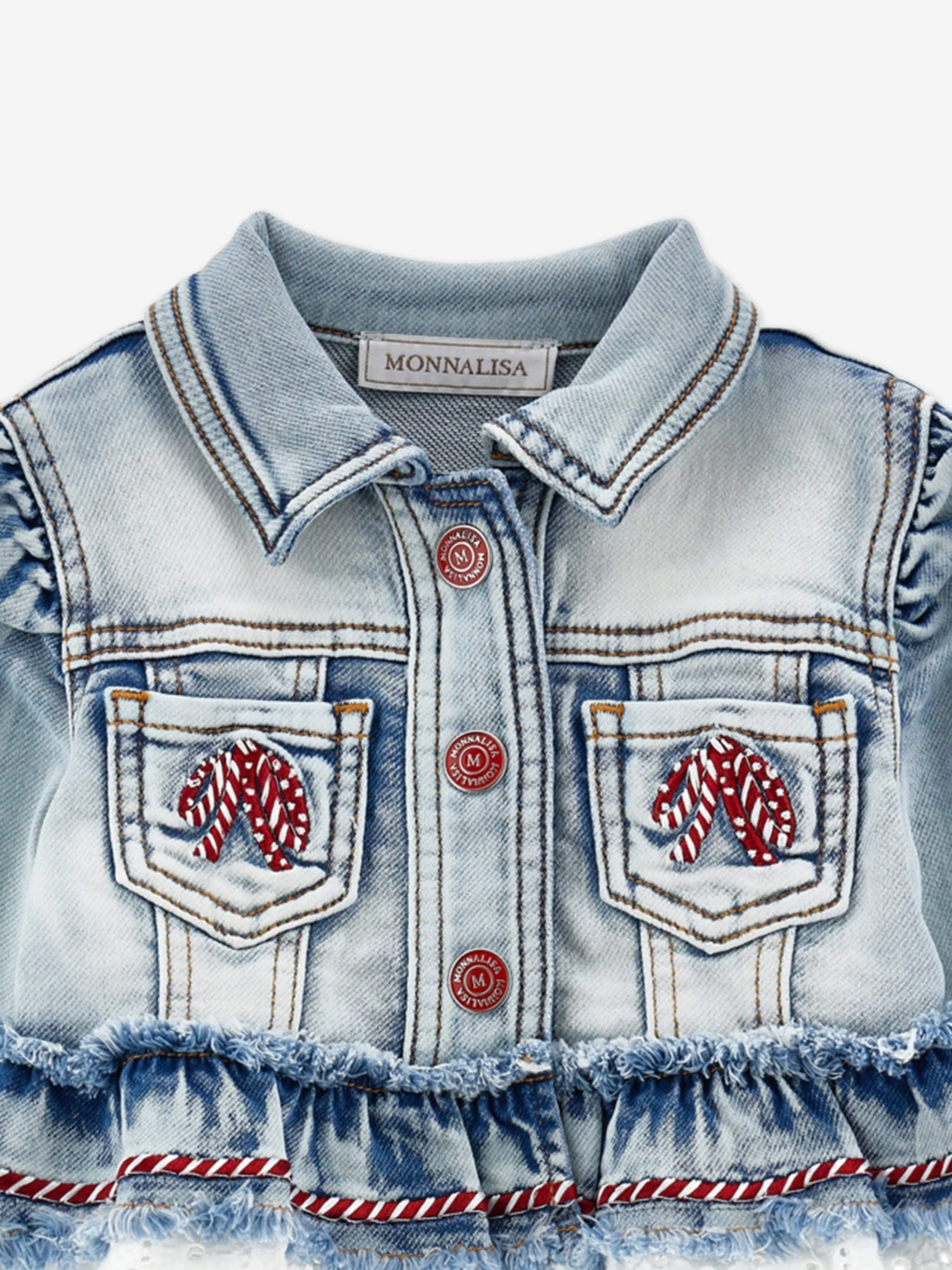 Mädchen Denim Jacke in Blau