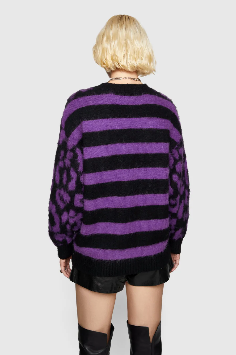 Gordon Leopard Pullover