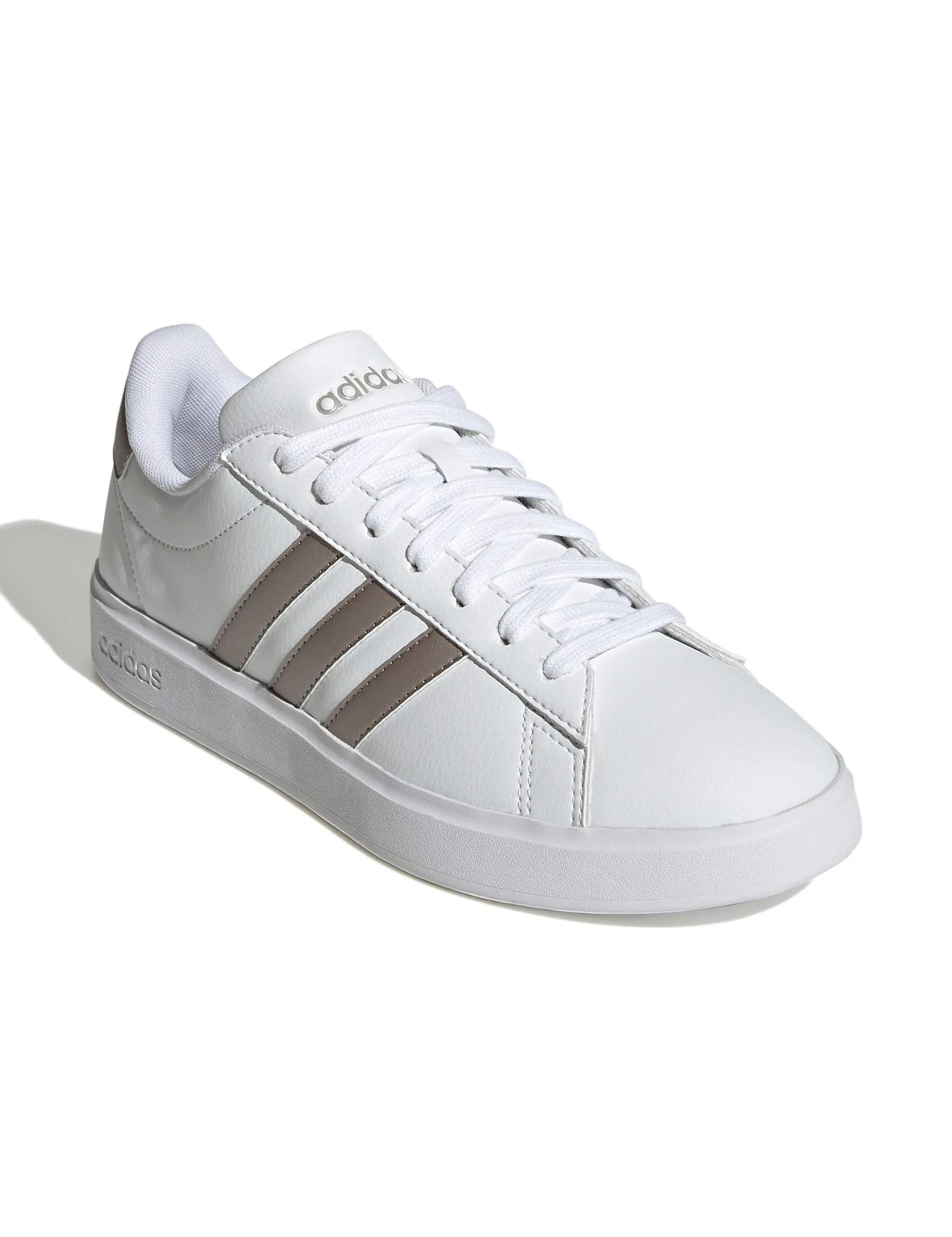 Grand Court 2.0 Schuhe - Wolkenweiß/Platin Metallic