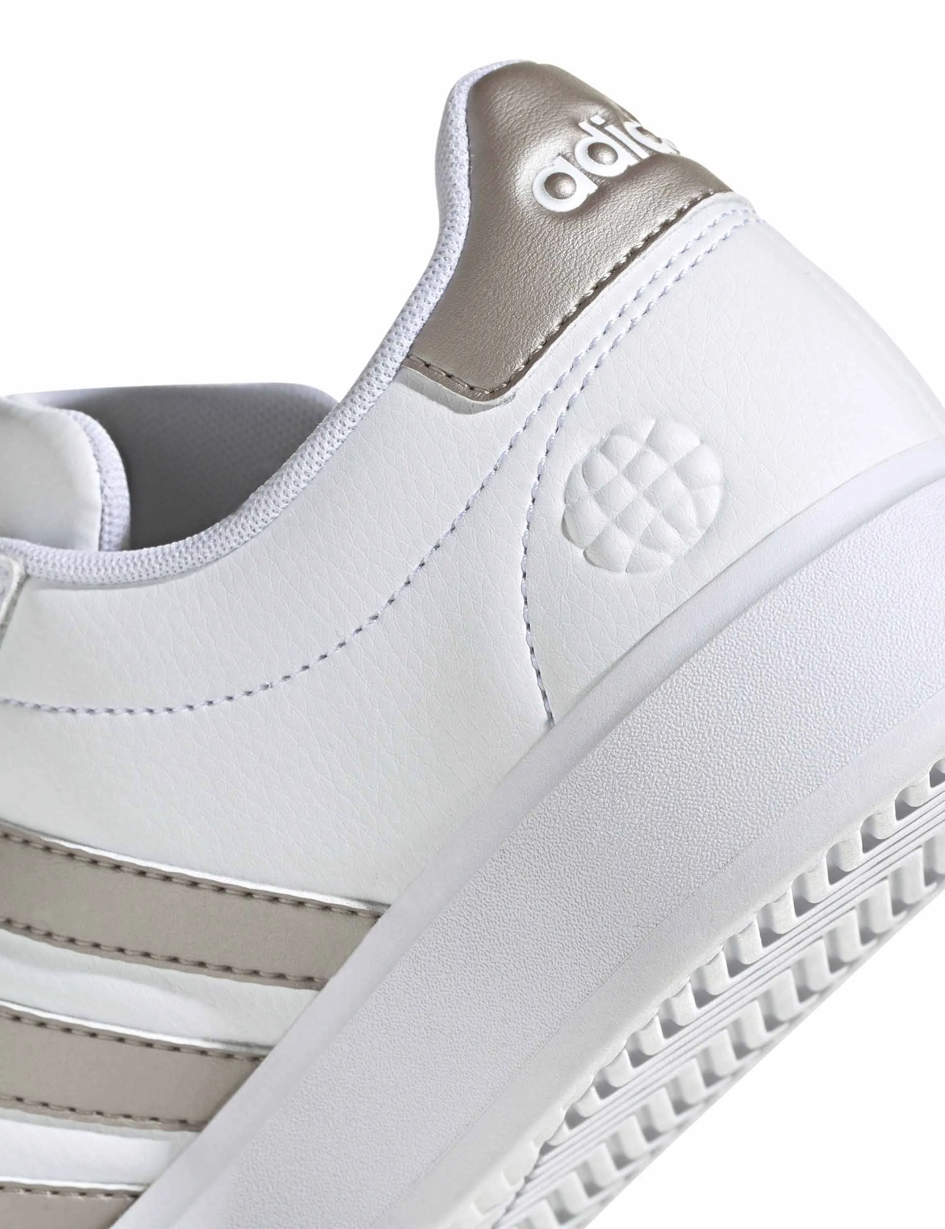 Grand Court 2.0 Schuhe - Wolkenweiß/Platin Metallic