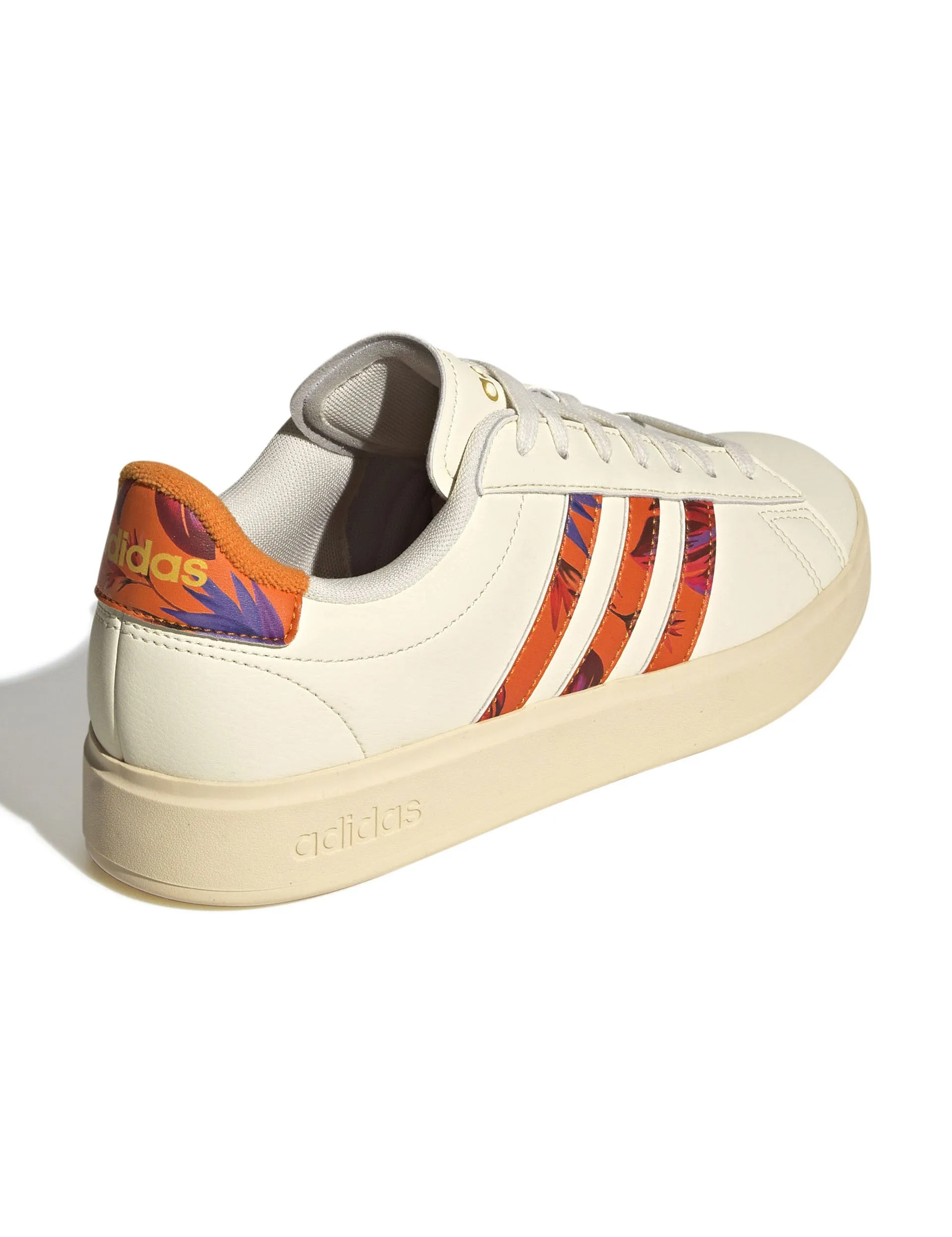 Grand Court 2.0 Schuhe - Creme Weiß/Warmes Vanille/Gold Metallic