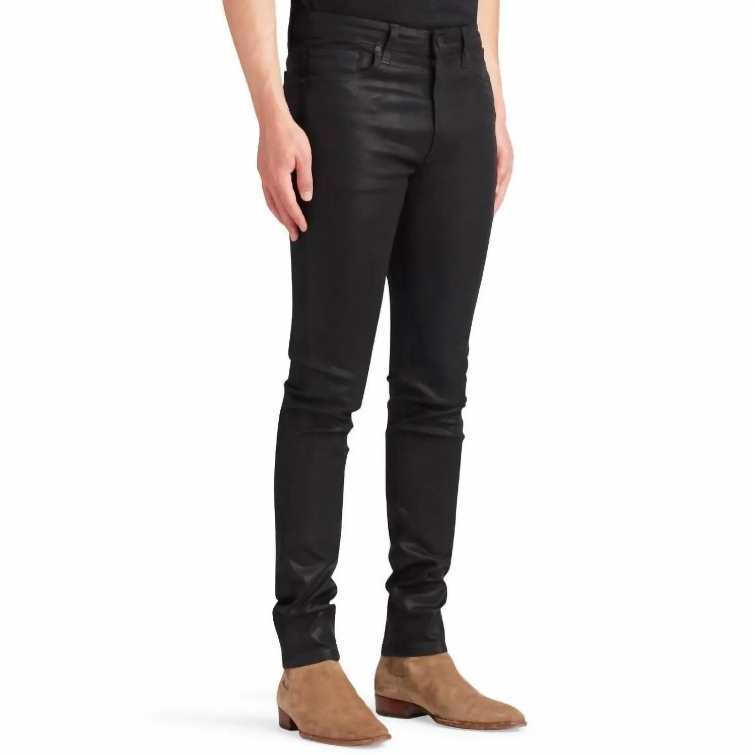 Greyson Beschichtete Jeans In Schwarz