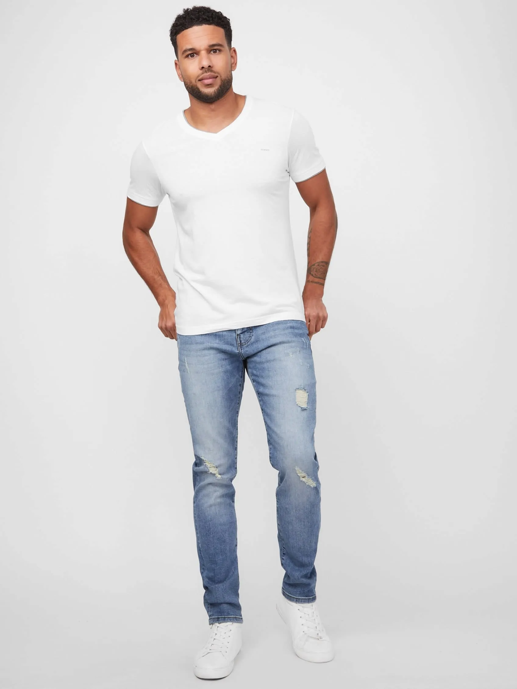 Halsted Verjüngte Jeans