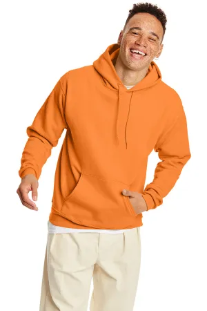 Hanes Herren EcoSmart Print Pro XP pillresistente Kapuzenpullover Hoodie mit Beuteltasche - Tennessee Orange