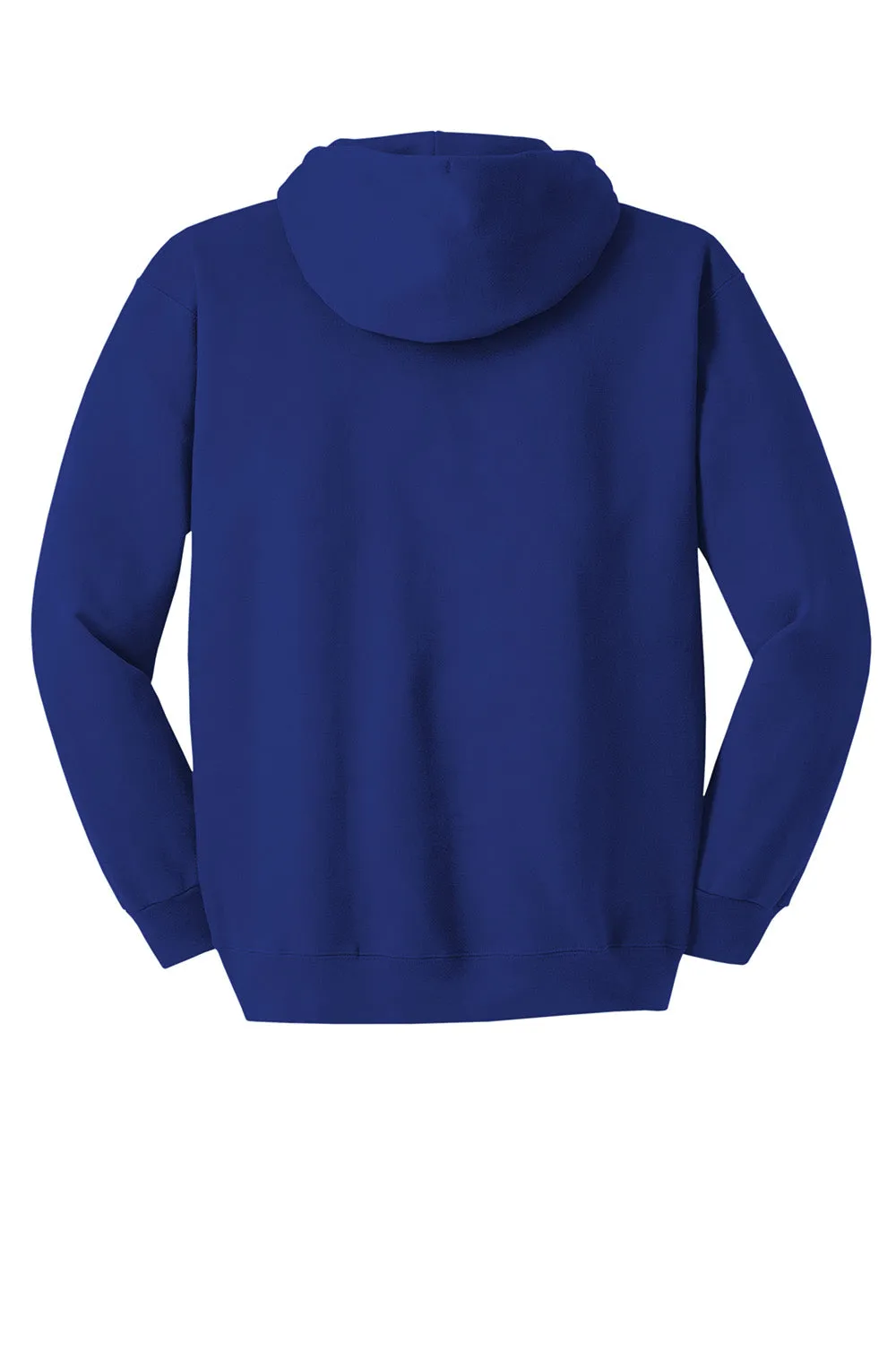 Hanes Herren Ultimate Cotton PrintPro XP pillenresistente Kapuzenpullover Hoodie mit Beuteltasche - Tiefes Königsblau