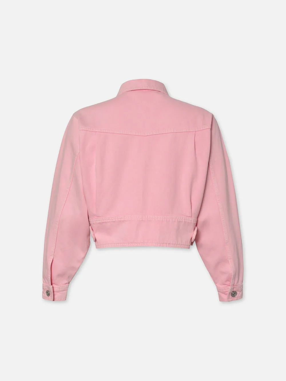 Herzjacke -- Gewaschener Staubiger Rosa