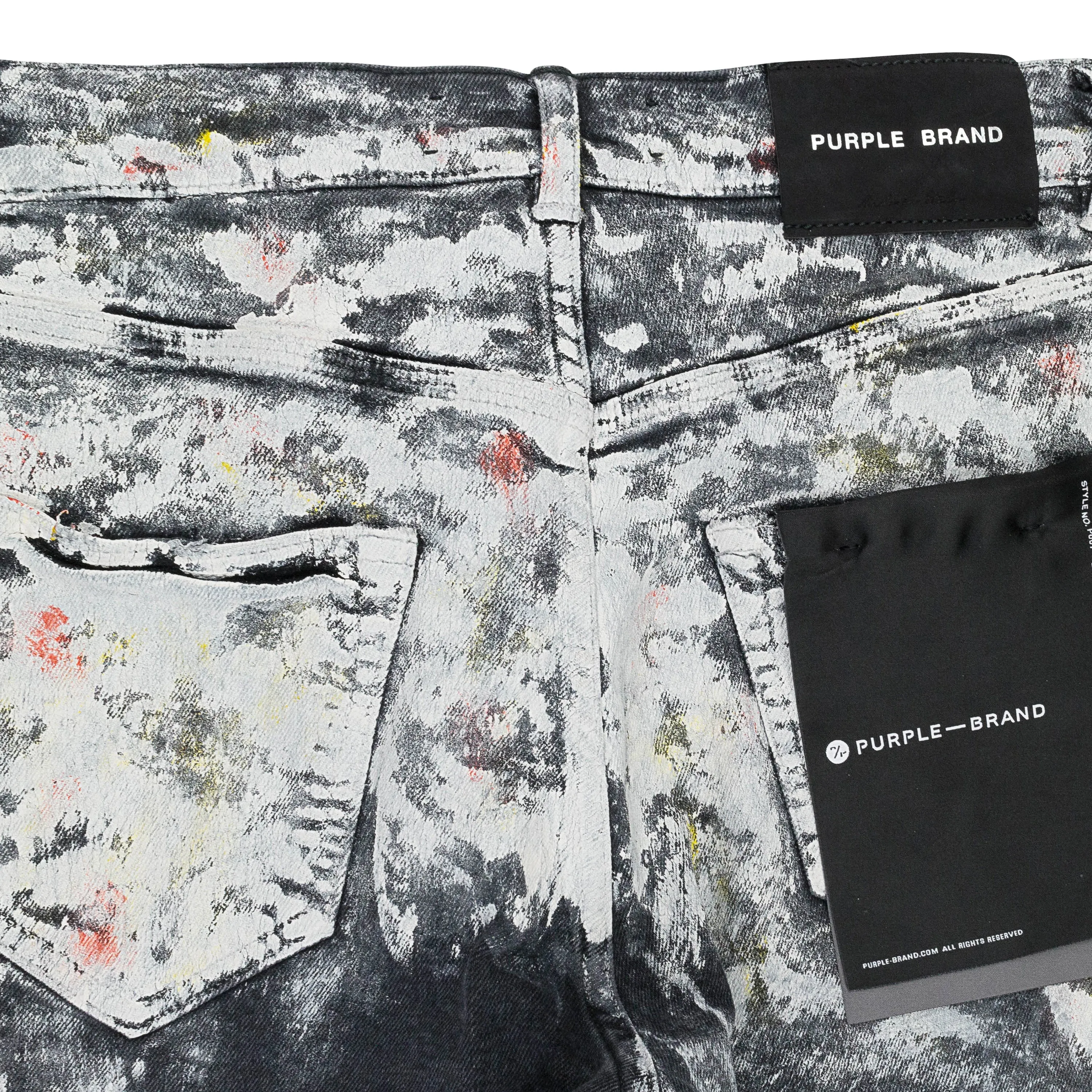 SCHWERE FARBÜBERZÜGE Schwarze Skinny Jeans