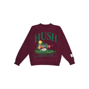 Hush Golfplatz-Crew Burgunder