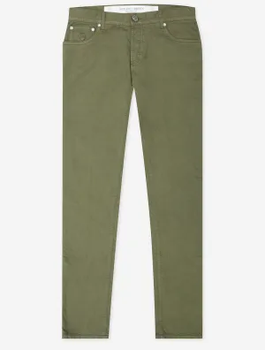 Icon Daily Comfort Jean Öl Grün