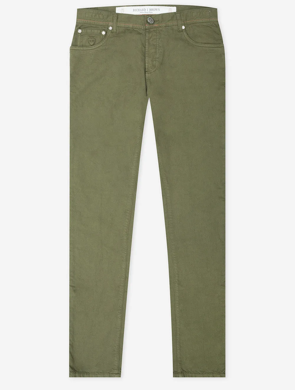 Icon Daily Comfort Jean Öl Grün