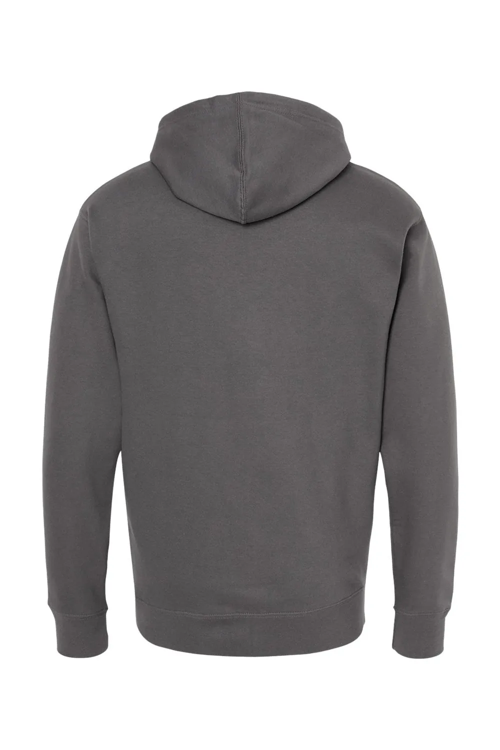 Independent Trading Company Herren Kapuzenpullover mit Reißverschluss und Taschen - Anthrazitgrau
