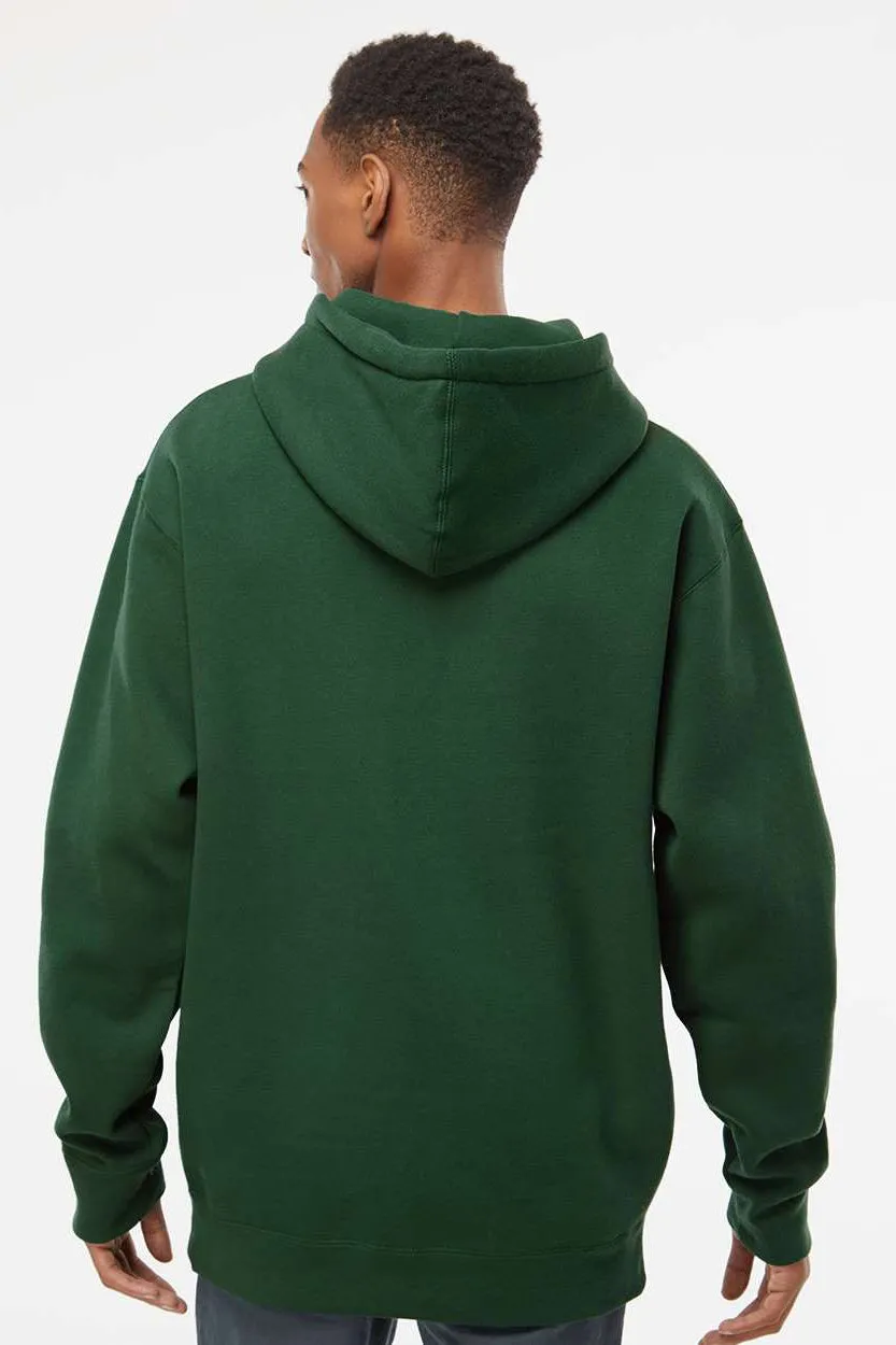 Independent Trading Company Herren Kapuzenpullover Hoodie mit Kangaroo-Tasche - Dunkelgrün