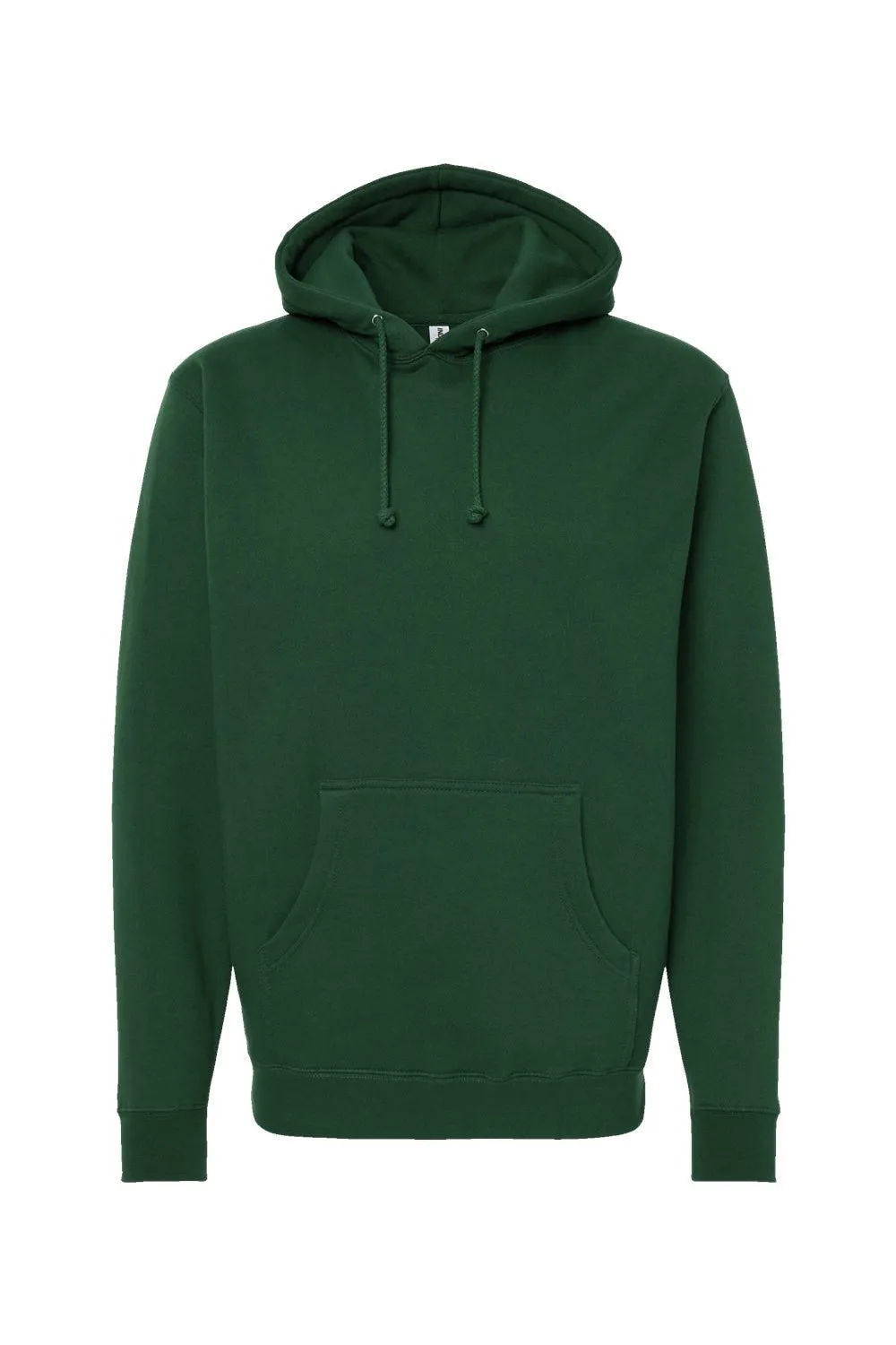 Independent Trading Company Herren Kapuzenpullover Hoodie mit Kangaroo-Tasche - Dunkelgrün