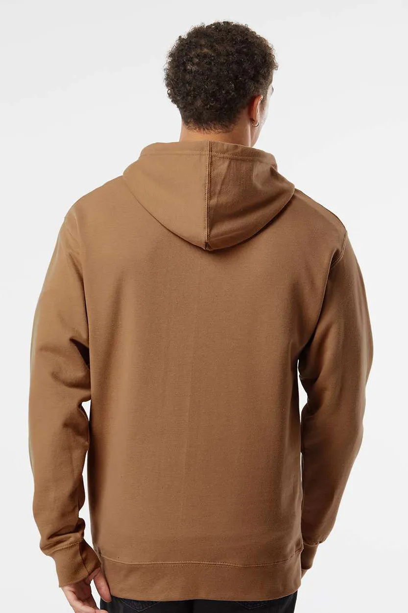 Independent Trading Company Herren Kapuzenpullover mit Kangaroo-Tasche - Sattelbraun