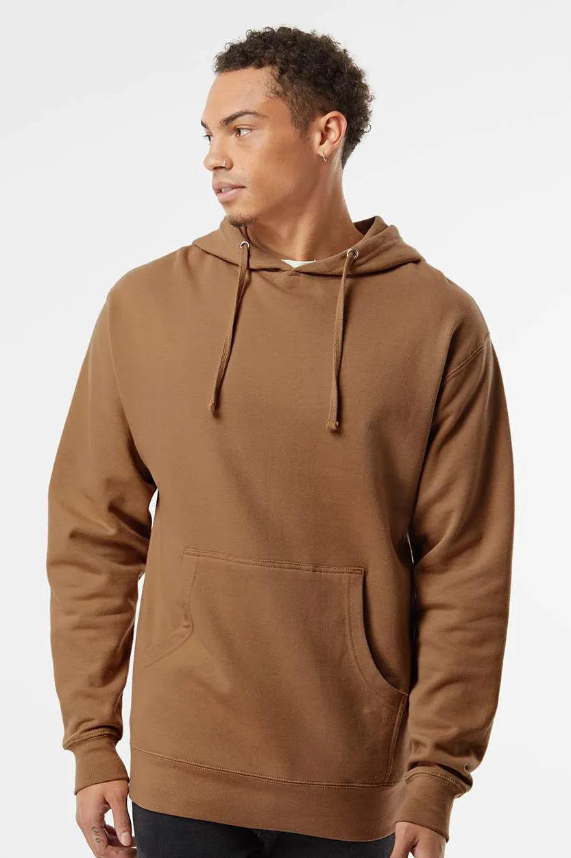 Independent Trading Company Herren Kapuzenpullover mit Kangaroo-Tasche - Sattelbraun