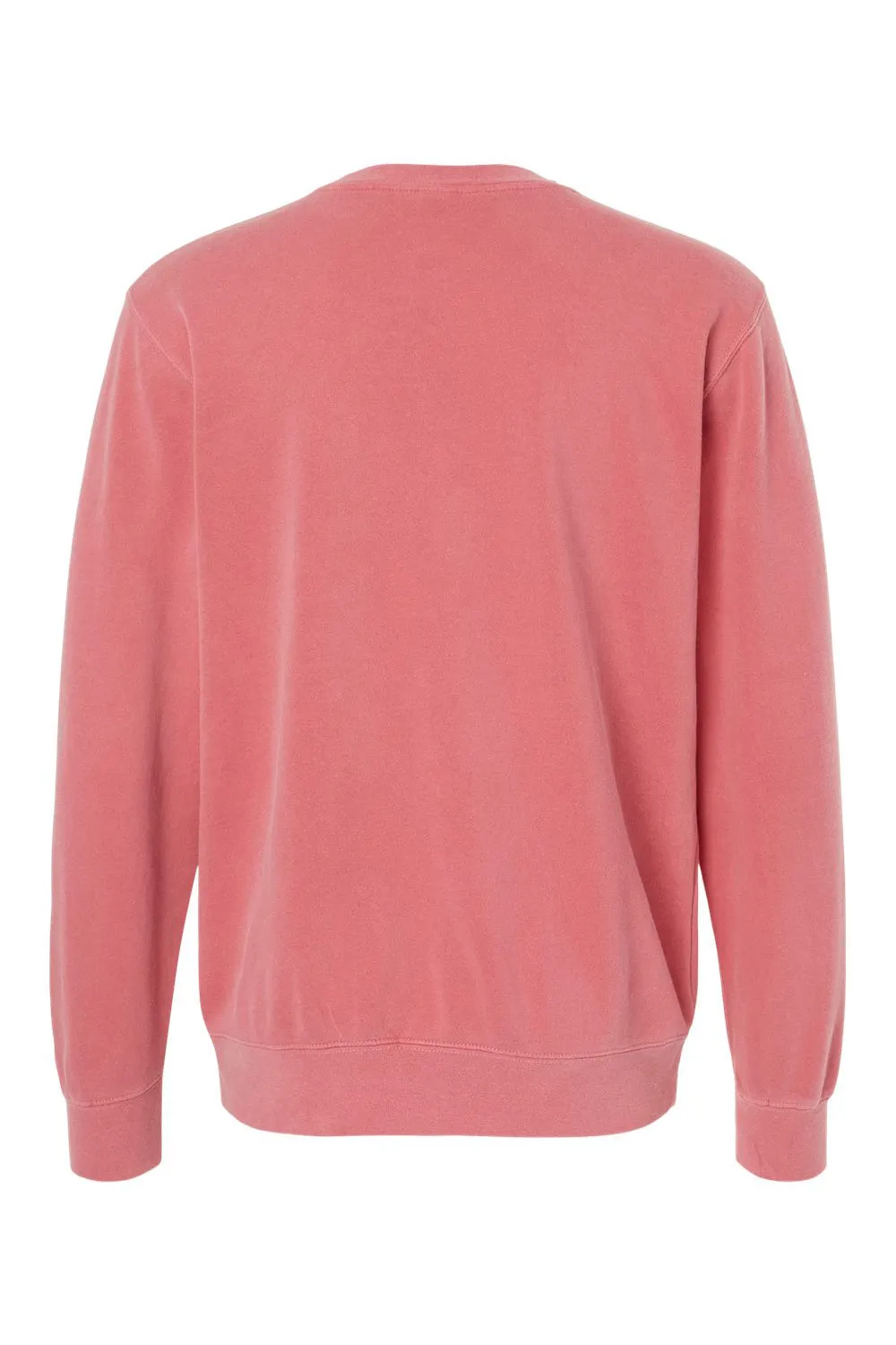 Independent Trading Company Herren Pigmentgefärbtes Rundhals-Sweatshirt - Rosa