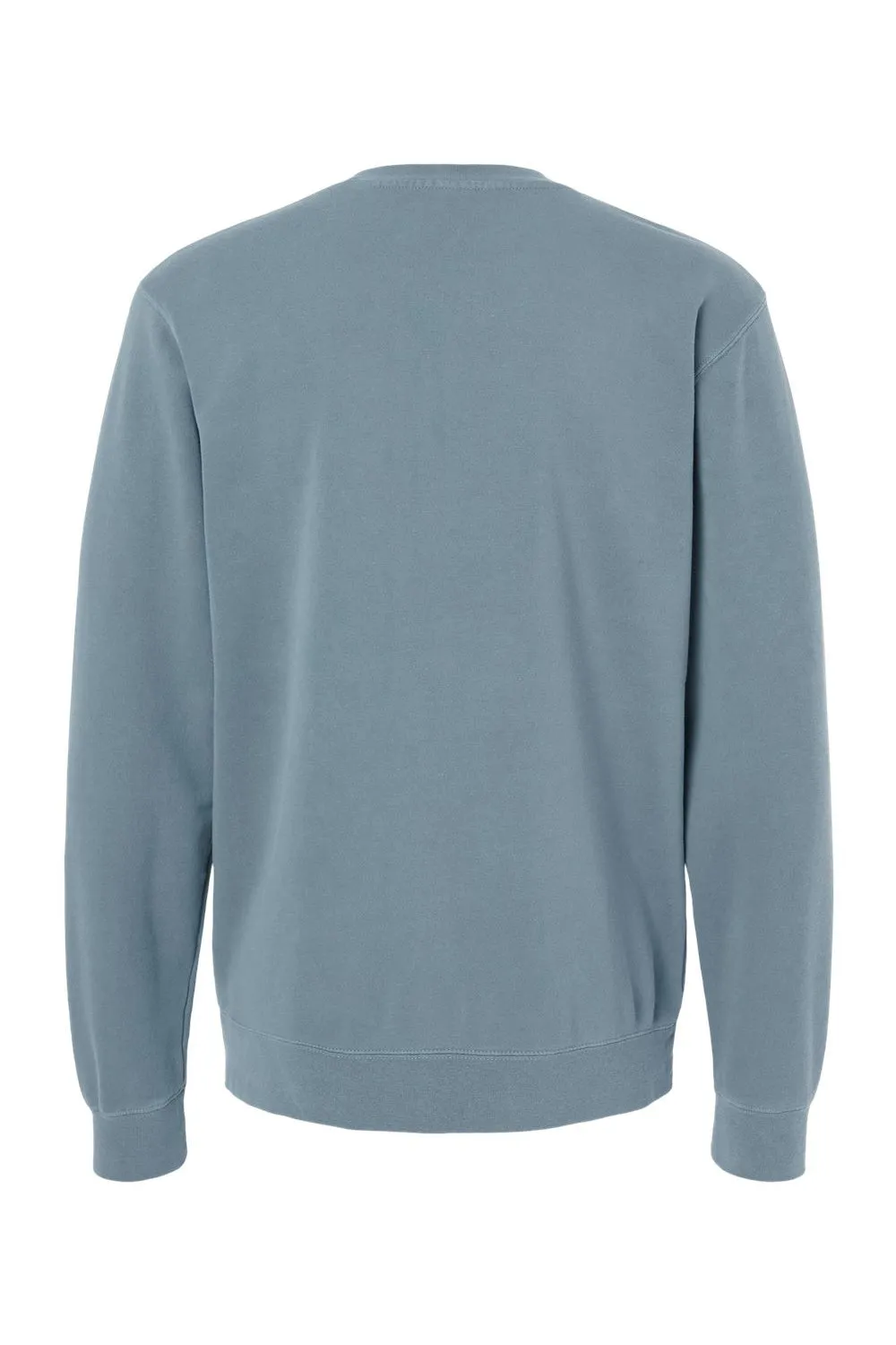 Independent Trading Company Herren Pigmentgefärbtes Rundhals-Sweatshirt - Schieferblau