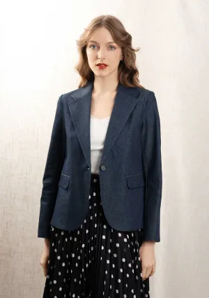 Jacke Georgia 05geyddc Indigo-Denim
