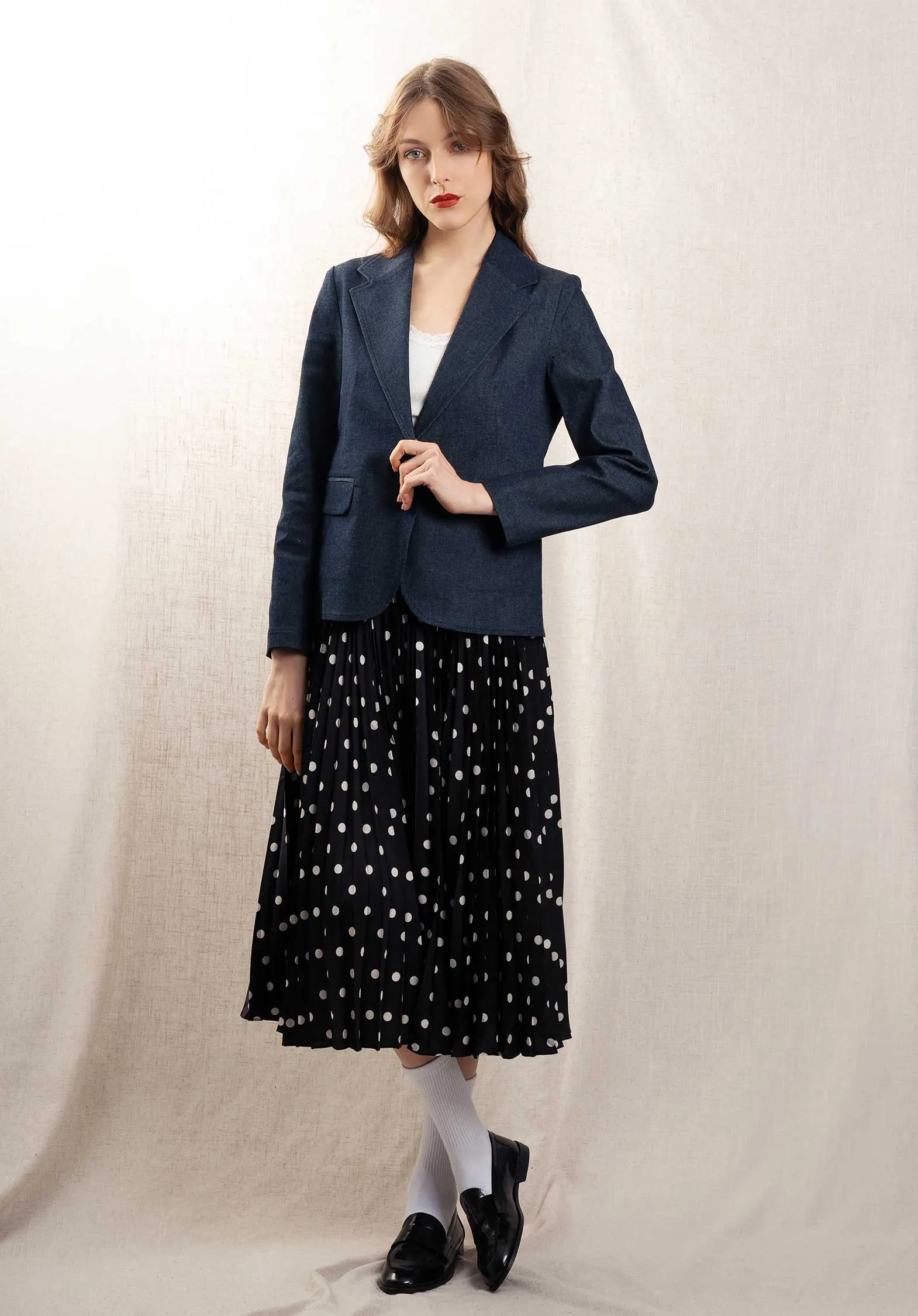 Jacke Georgia 05geyddc Indigo-Denim